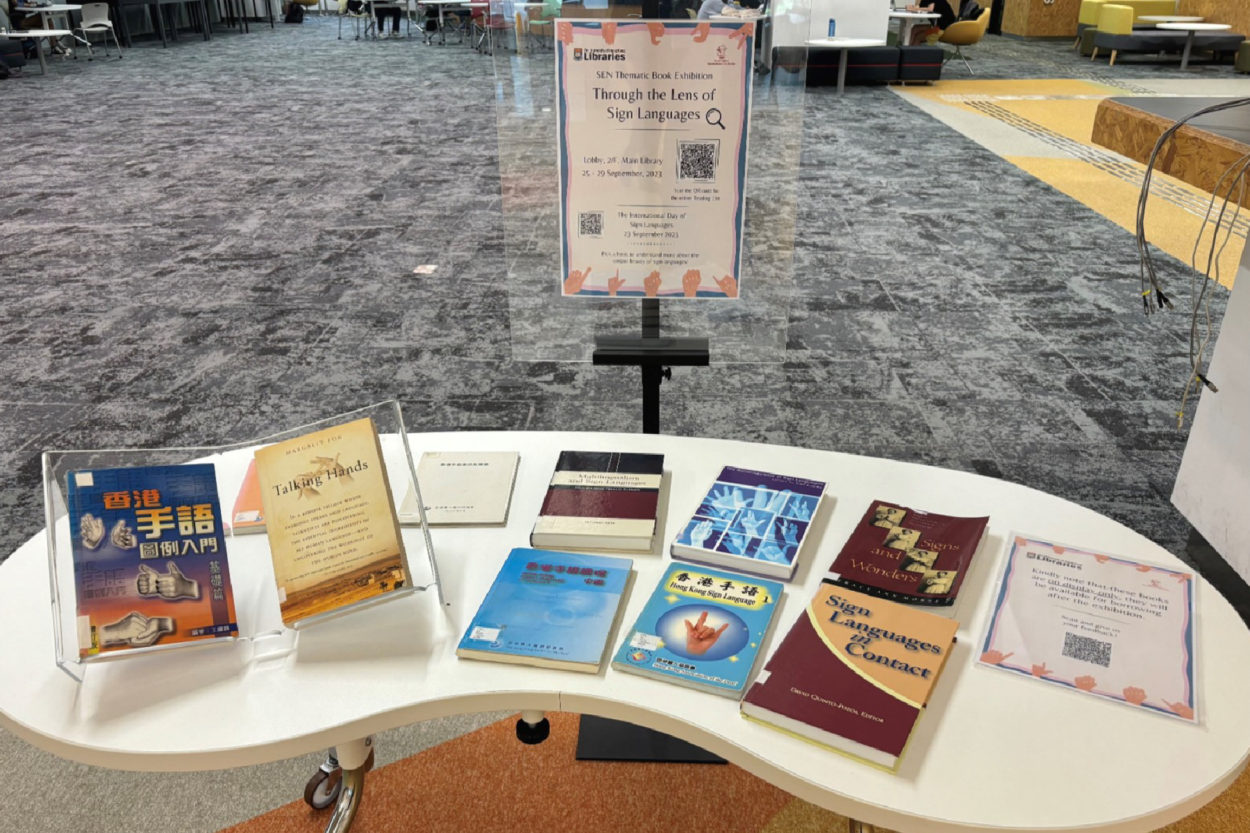 SEN Thematic Book Exhibitions