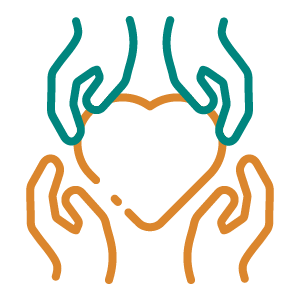 quote from peer supporters icon - I can communicate with empathy with the people with SEN